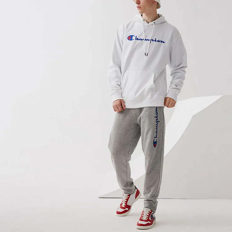Champion Sweatshirt US Version Unisex White-3