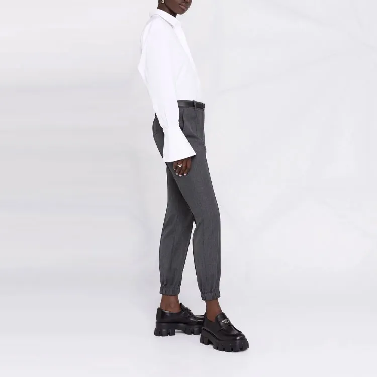 Alexander McQueen Pressed crease Trousers-3