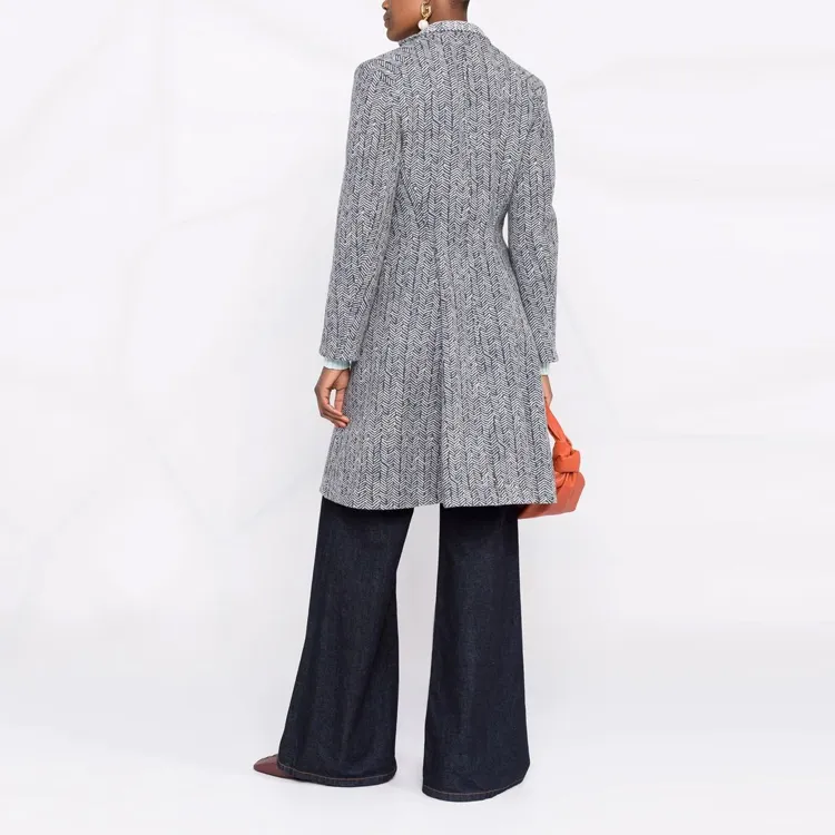 GIORGIO ARMANI Coats Women's Gray-2