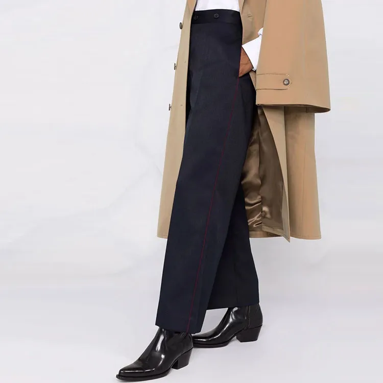 Maison Margiela Casual Pants Women's Navy-4