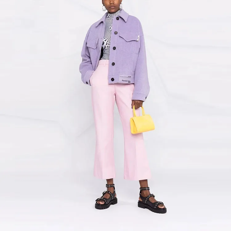 MSGM Jackets Women's Purple-1