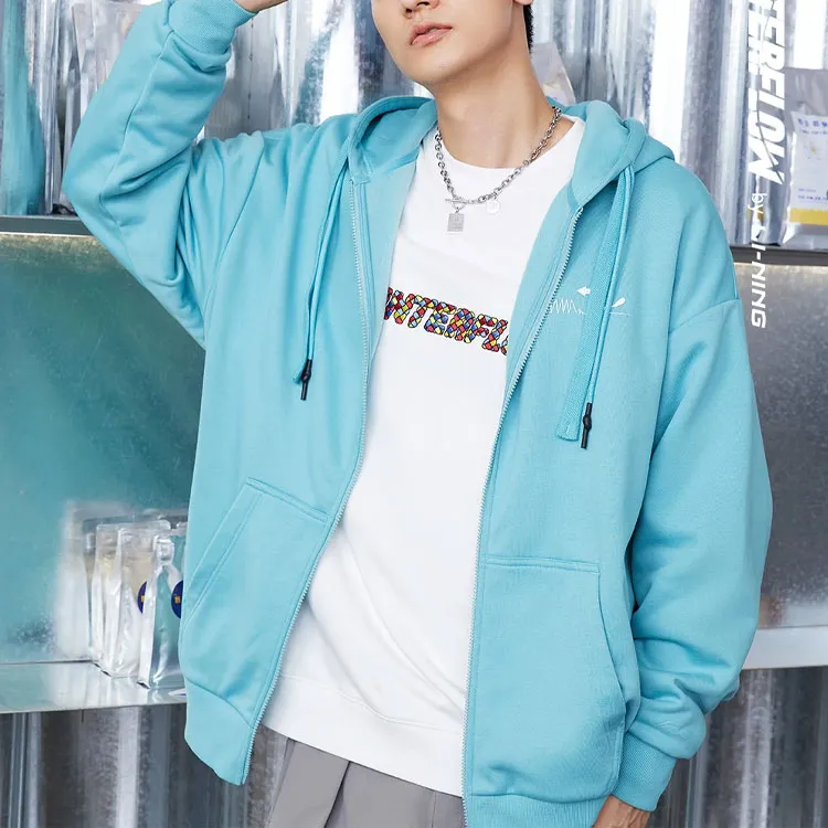 LiNing CF Tracing Sweatshirt Unisex Ocean Blue-2