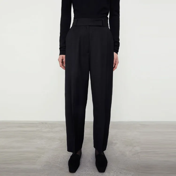 TOTEME Casual Pants Women's Black-2