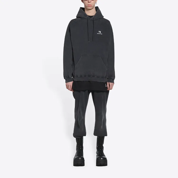 Balenciaga Sporty B Medium Fit Hoodie-2