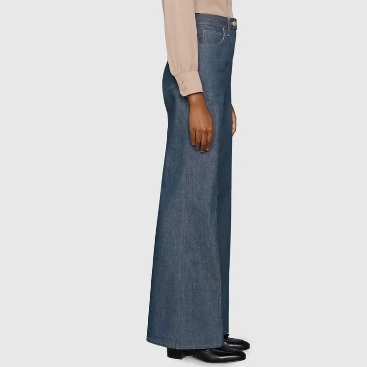 GUCCI Jeans Women's Blue-3