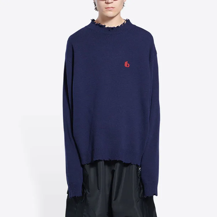 Balenciaga Sweaters Men Blue-5