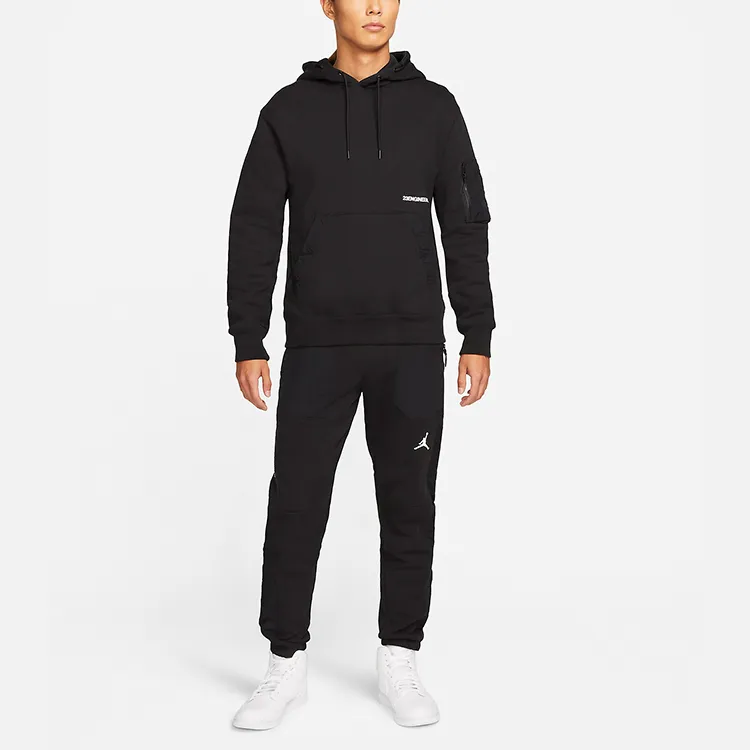 Jordan Knitted Sweatpants Men Black-2