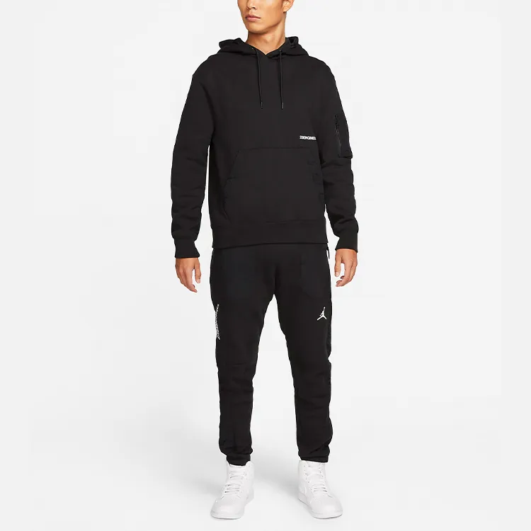 Jordan Sweatshirts Unisex Black-2