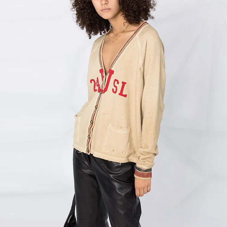 SAINT LAURENT Knitwear Women's Light Brown-4