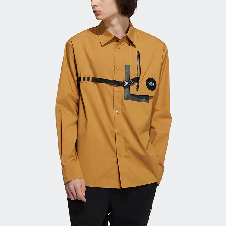 Adidas Originals Shirt Men's Wheat Brown-3