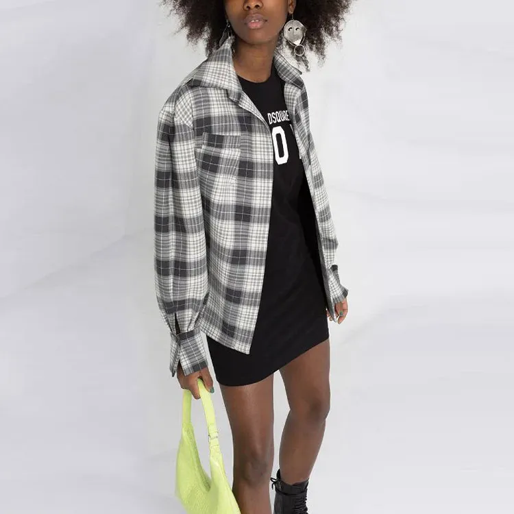 DSQUARED 2 Logo Printed Crewneck T Shirt Dress-4