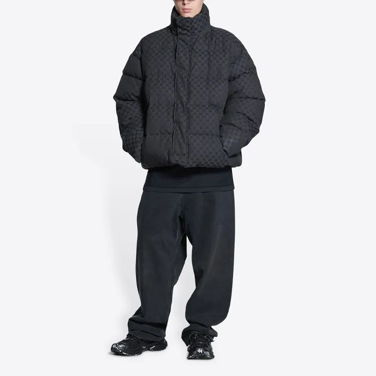 GUCCI X Balenciaga Women'ss The Hacker Project Hacker BB Puffer Jacket-4