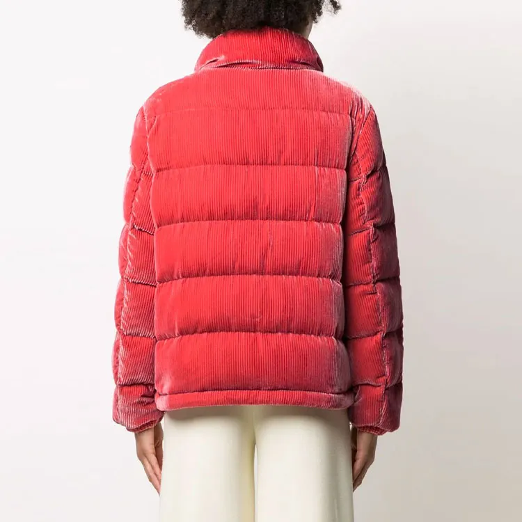 Moncler Down Jackets Women's Watermelon Red-3