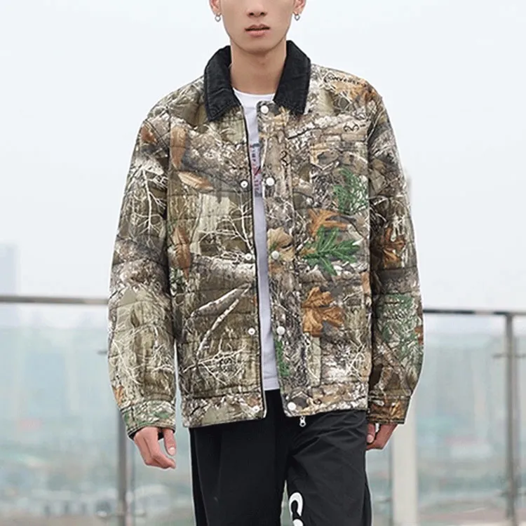 Converse Puffer Jackets Men Brown-2