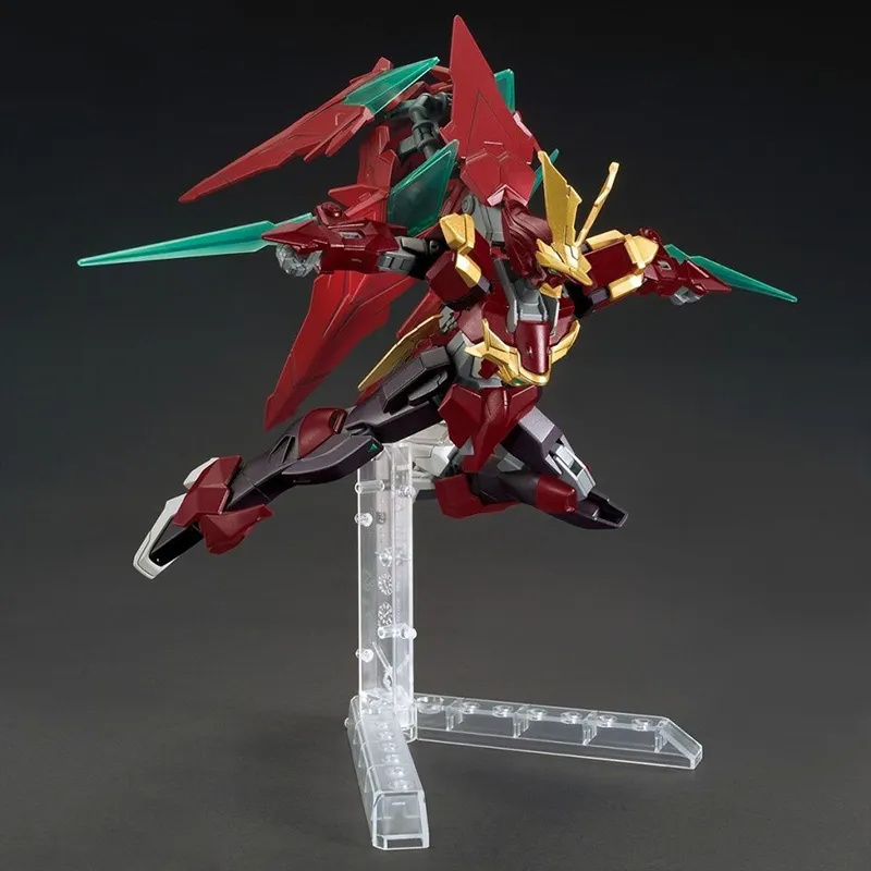 BANDAI 1 144 Gundam BF/BD HGBF Gundam Build Fighters Ninja Impulse Gundam Model Kits 13cm-5