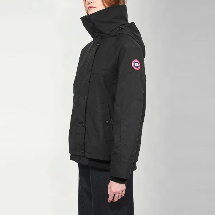 Canada Goose Montebello Series Puffer Jackets Women's Black-4