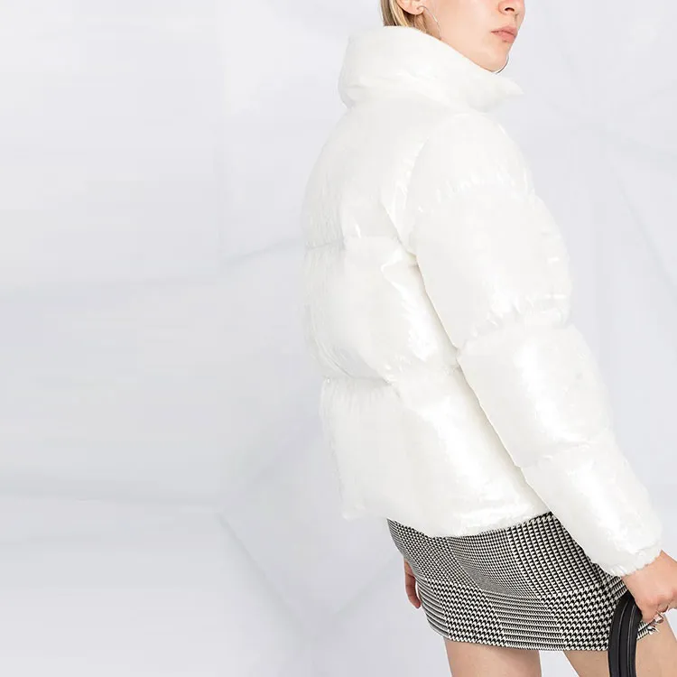 Moncler Down Jackets Women's White-6