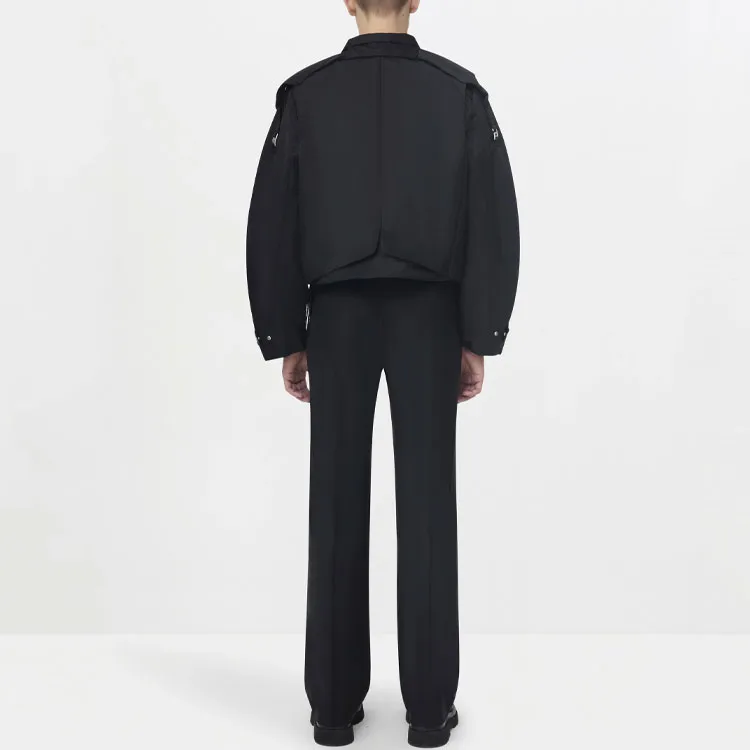 HELIOT EMIL Jackets Men Black-4