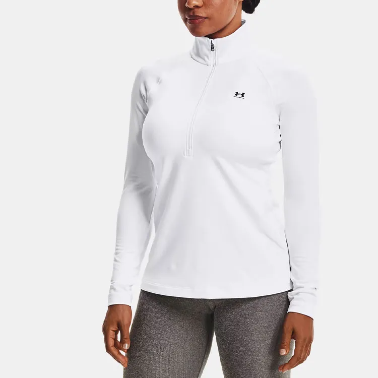 Under Armour Raglan Sleeve T Shirt Women's White-3