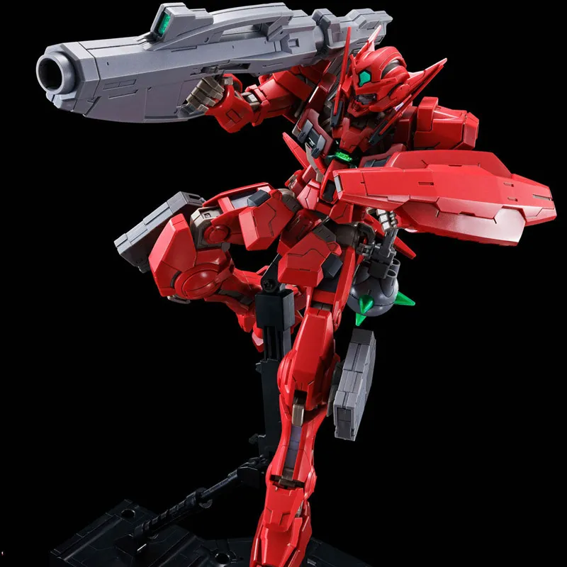 BANDAI MG Mobile Suit Gundam 00 F Gundam Astraea F Type Full Armed Model Kits 18cm-3
