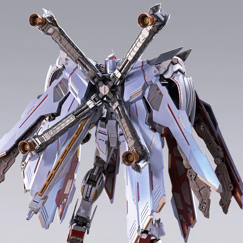 BANDAI Metal Build Crossbone Gundam Mobile Suit X0 Full Armed Type Assembled Models 17cm-5