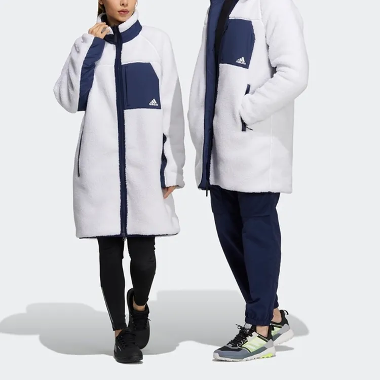 Adidas Velvet Jackets Unisex White-4