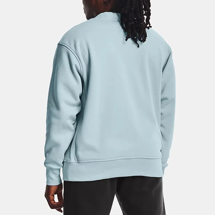 Under Armour Sweatshirts Men Sea Wave Blue-4