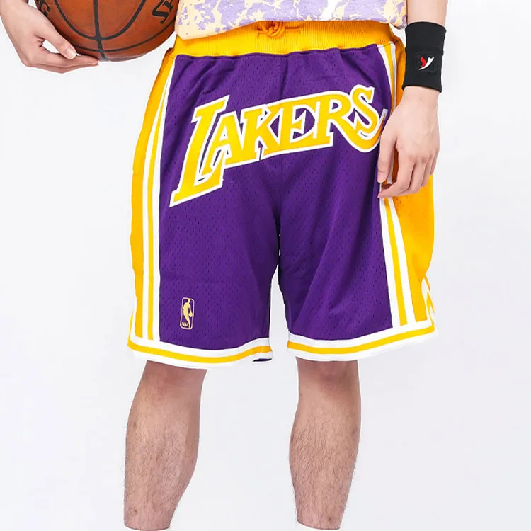 Mitchell & Ness NBA Just Don Shorts Los Angeles Lakers Road 1996-4