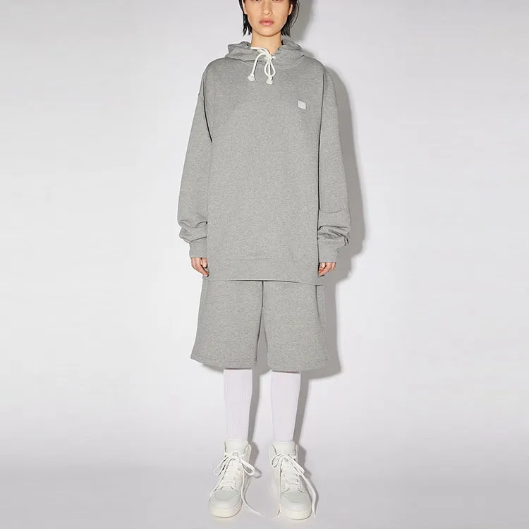 Acne Studios Face Logo Patch Drawstring Hoodie-2