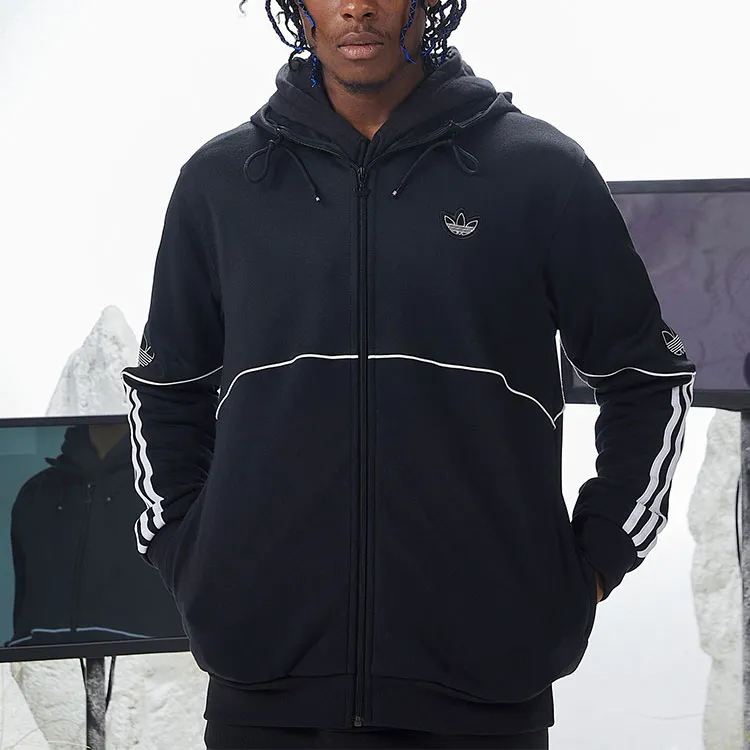 Adidas Originals Jackets Men Black-4