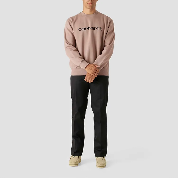 Carhartt WIP Sweatshirts Men Gray Pink-4