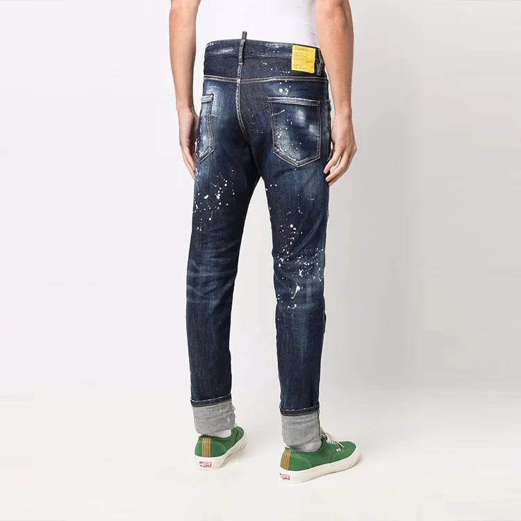DSQUARED 2 Distressed Ripped Skinny Jeans-2