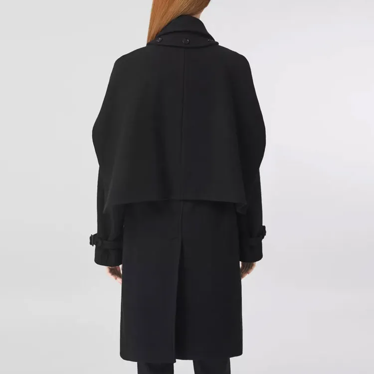 Burberry Trench Coat Women's Black-2