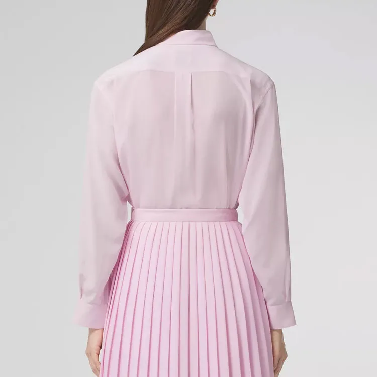 Burberry Shirt Women's Light Candy Pink-2
