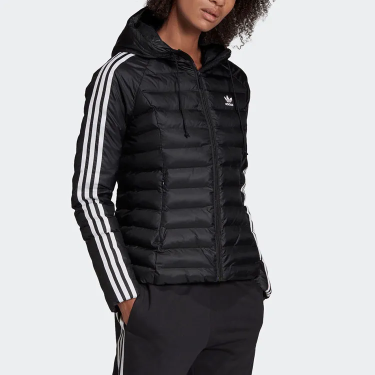 Adidas Originals Puffer Jackets Women's Black-5