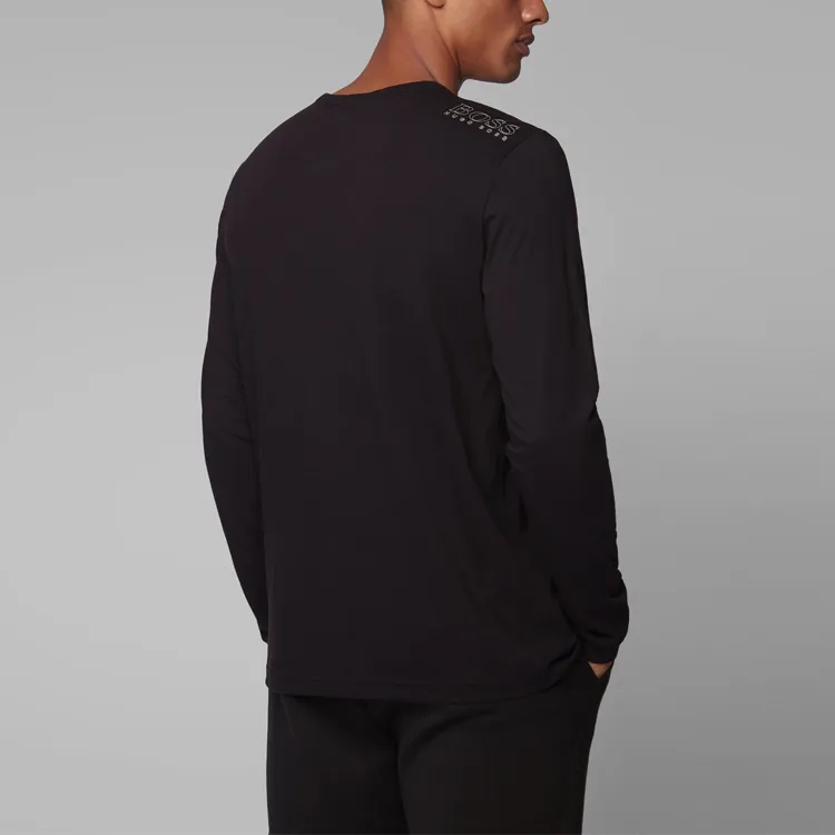 HUGO BOSS T Shirts Men Black-2