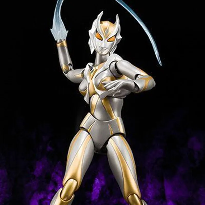 BANDAI Ultraman Tiga Soul Limited Ultra Act Final Battle, Sparkling Digimon & Camilla, Set 16cm Action Figures-6