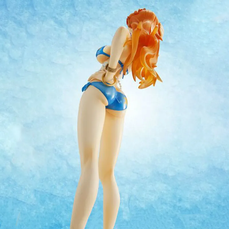 MegaHouse One Piece POP Nami Crimin Swimsuit Ver. Scale Figures 22cm-4