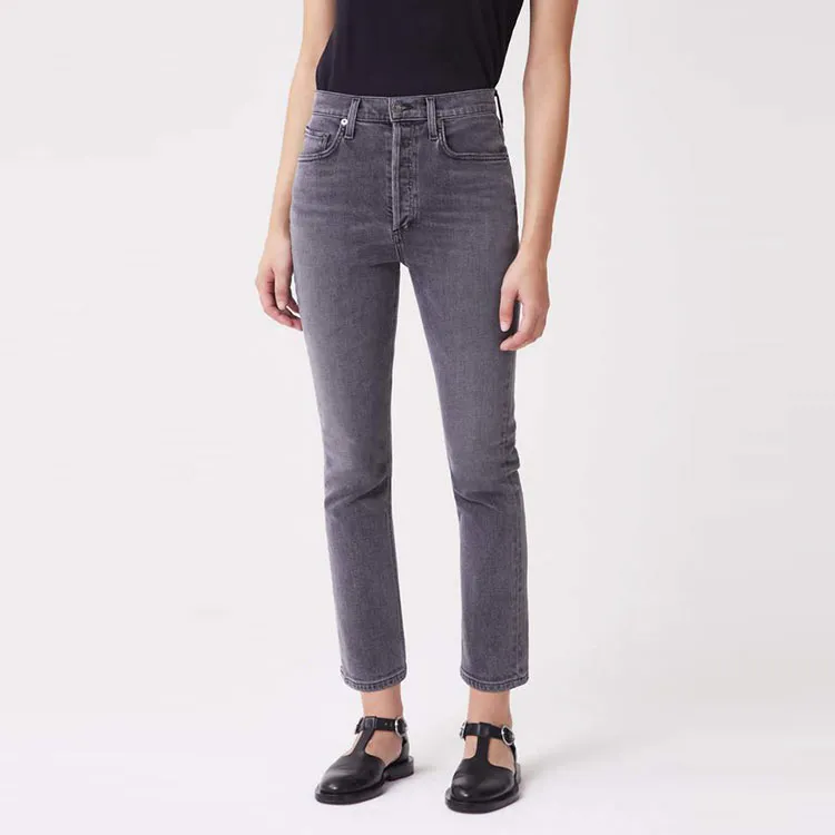 AGOLDE Jeans Women's Gray-4