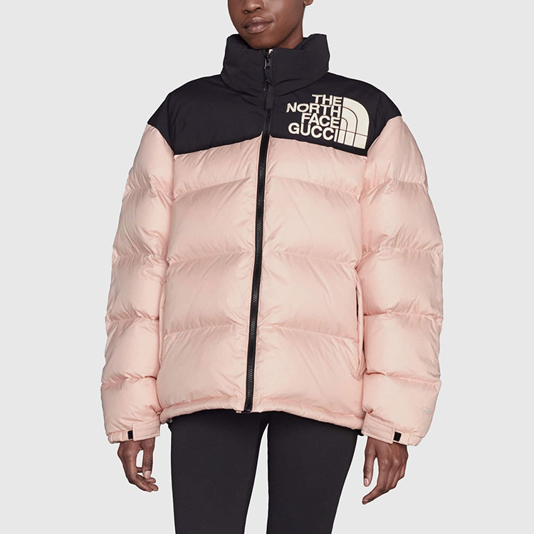 GUCCI X THE NORTH FACE★素敵！PINK LIGHTWEIGHT TECHNO Jacket Jacket The North Face x Gucci Pink size XS International in