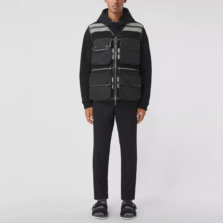 Burberry Vests Men Black-2