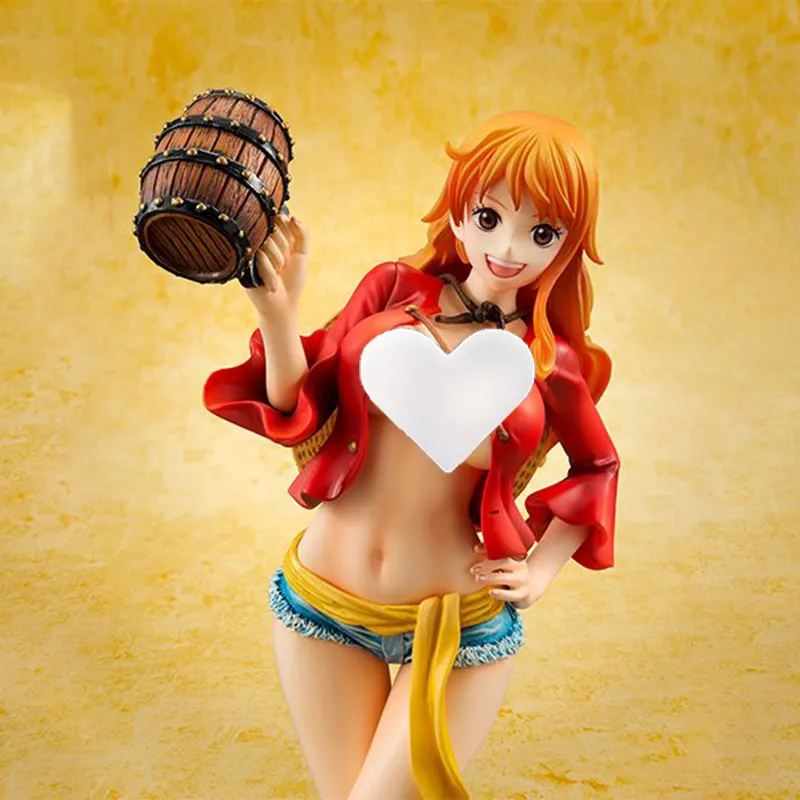 MegaHouse Nami Pop One Piece Limited Edition Mugiwara Ver. 2 Scale Figures 22cm-4
