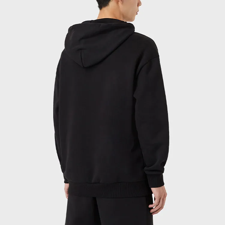EMPORIO ARMANI Car Logo-print Hoodie-4