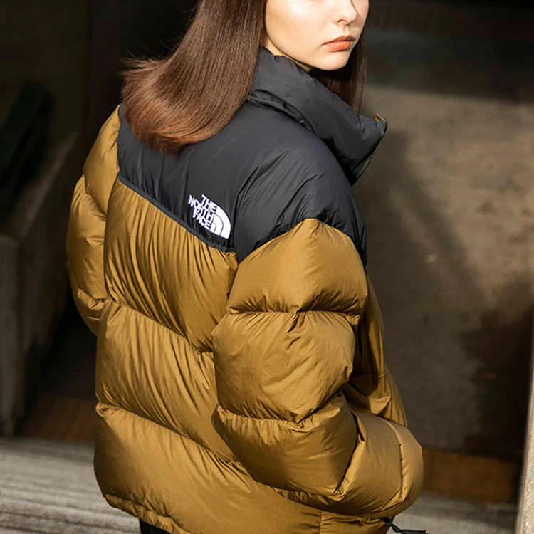 THE NORTH FACE 1996 Collection Down Jacket Winter Unisex Olive Green-4