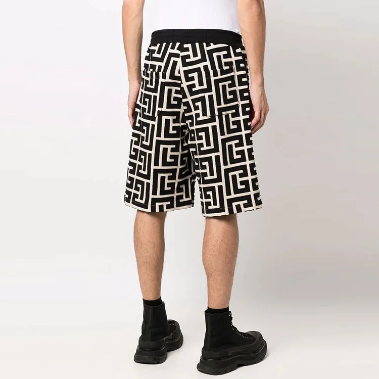 BALMAIN Monogram Bermuda Short-1