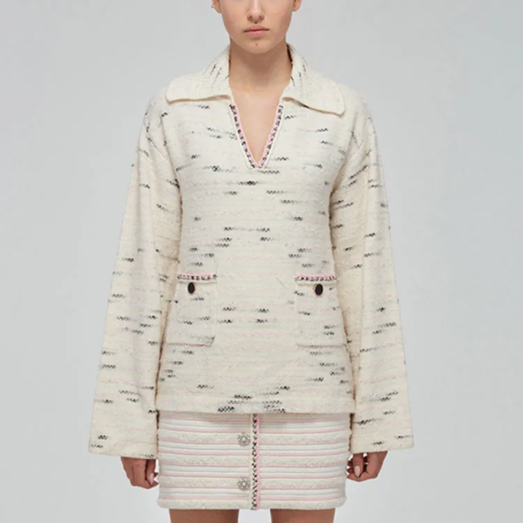 Self portrait SS22 Knitwear Women's Ecru-4