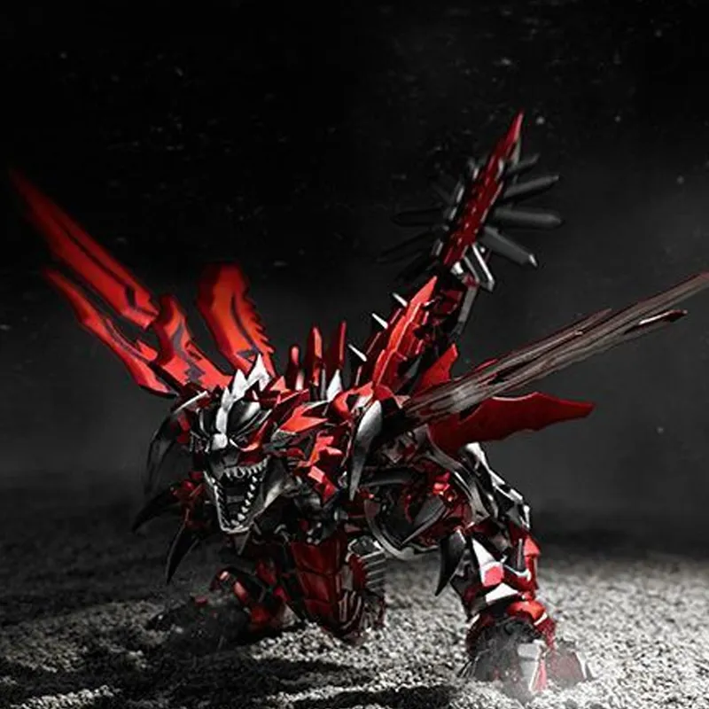 BANDAI Super Alloy Overall Monster Hunter G Class Transform Rathalos Assembled Models 15cm-5
