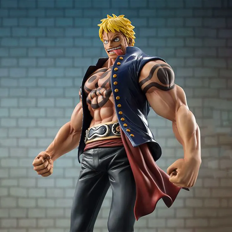 MegaHouse One Piece POP SA Sailing Again Luffy Spring Fruit New World Bellamy Scale Figures 25cm-4