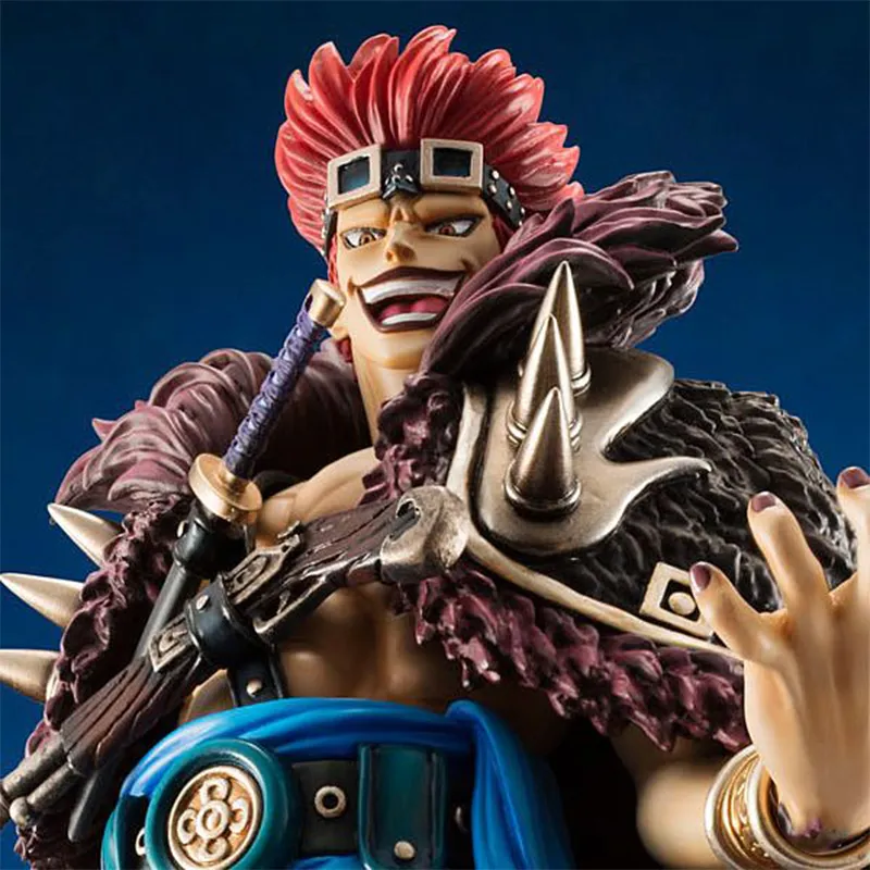 MegaHouse Eustass Kid Pop One Piece Neo Maximum Scale Figures 22cm-4