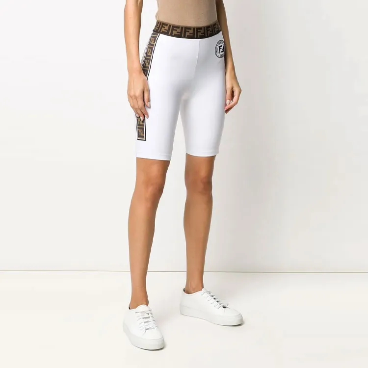 FENDI Casual Shorts Women's White-4